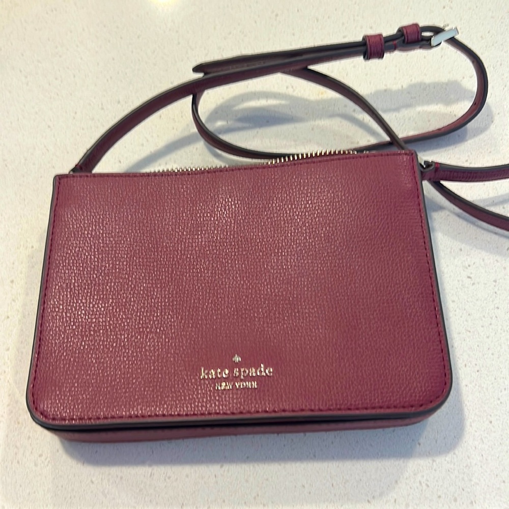 Wine Red kate spade cross body